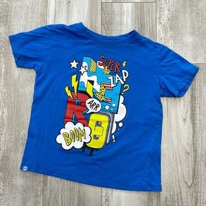Boys T-shirt Blue Size : 5-6
